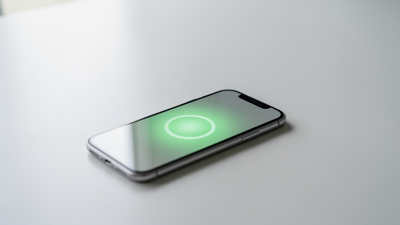 Smartphone receiving a business call tracked through Google Ads