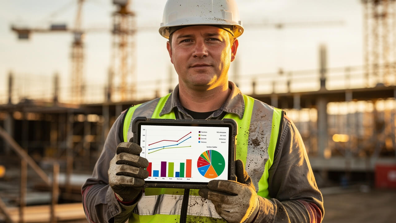 Trades professional reviewing Meta campaign objectives on site