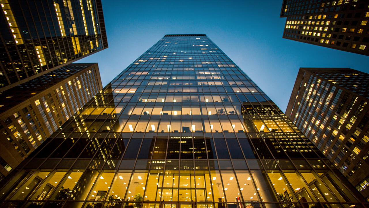 Modern Alberta business building representing digital growth strategy