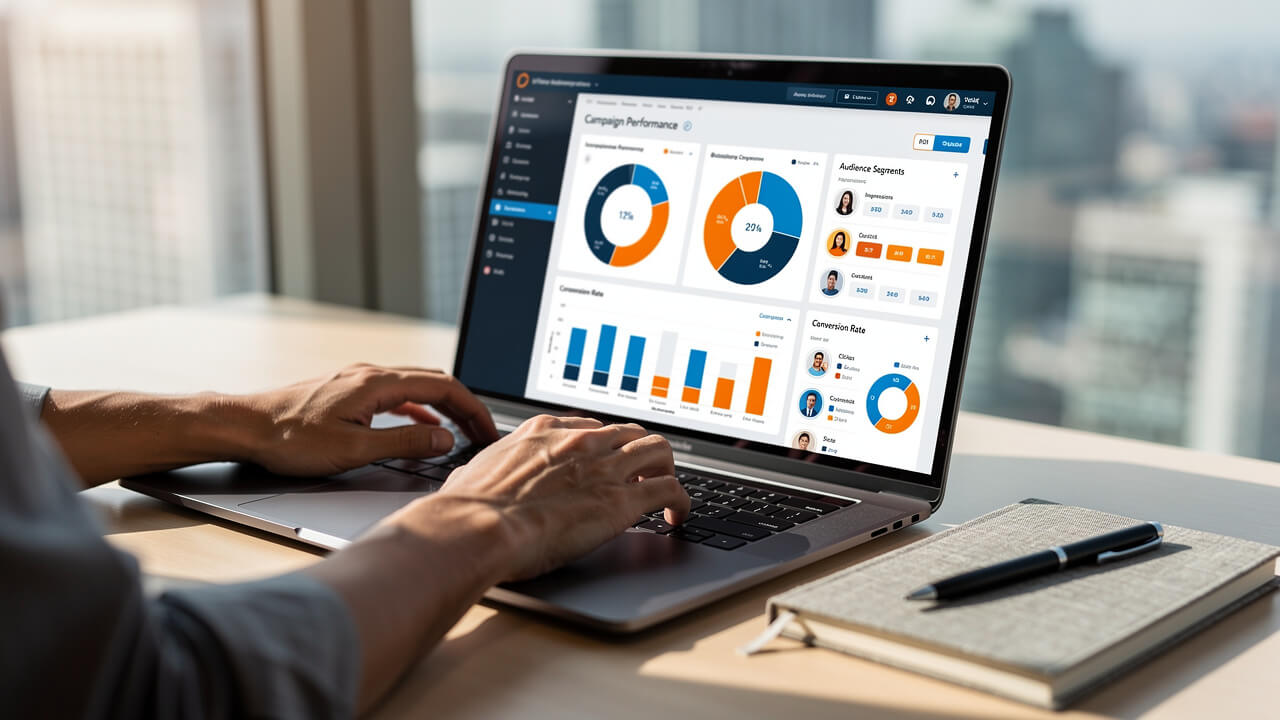 Meta Ads campaign structure with audience and budget controls