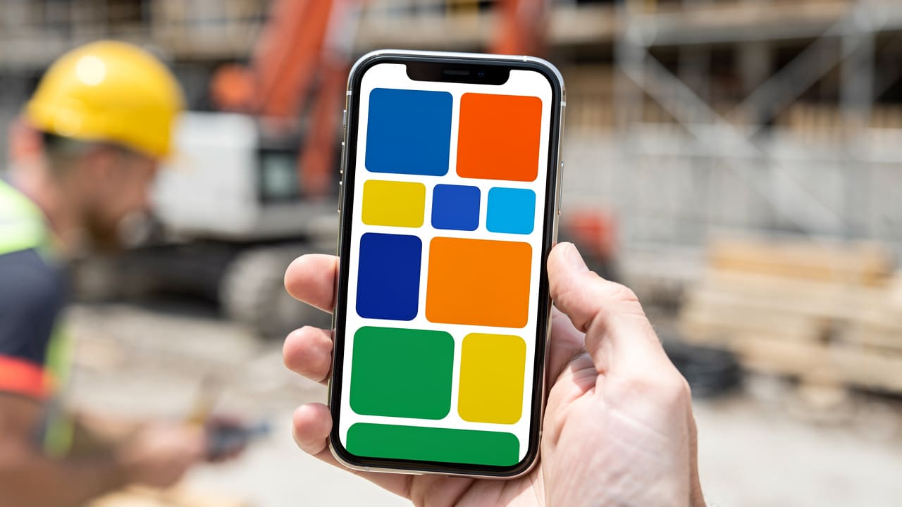Mobile landing page optimized for job site accessibility