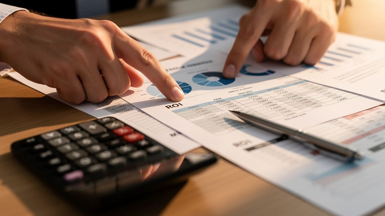 Analysis of return on investment from marketing expenditures